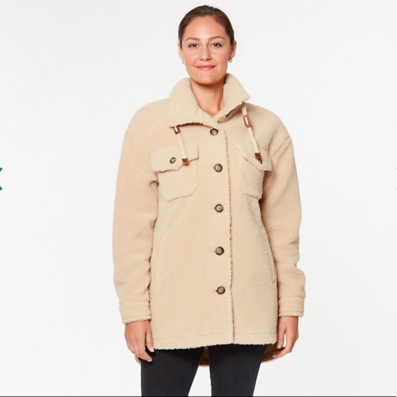 Koolaburra Jackets & Coats Womens Kookaburra By Ugg Soft Faux Fur Fall Jacket Winter Coat